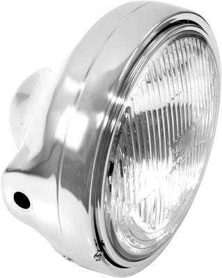 EMGO HEADLIGHT KAWI STYLE 7" CHR 66-65040