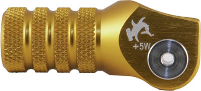 HAMMERHEAD Billet Shift Lever Offset Tip Gold +5Mm PART NUMBER 01-0000-04-50