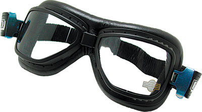 EMGO ROADHAWK GOGGLE- BLACK VIN YOUTH LARGE PART# 76-50110