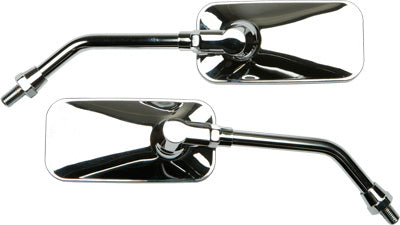 EMGO MIRROR- EL-CHICO HON/KAW+ SUZ- CHROME CHOPPER STYLE 20-42470
