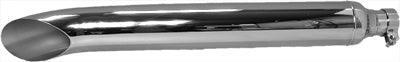EMGO 27" CLASSIC SLASH-CUT MUFFLER CHROME PART# 80-75142