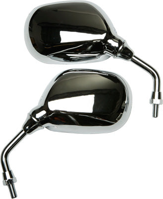 EMGO MIRRORS- 8MM UNIV CHROME SCOOT ER PART# 20-59620