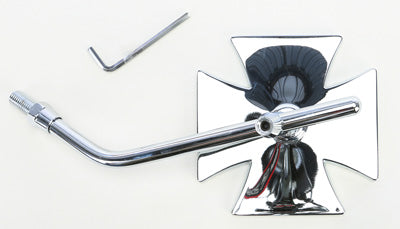 EMGO MIR MALCROSS CHR/GLASS 10MM 20-34842A