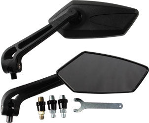 K S GT STYLE COMPOSITE MIRRORS PART# 17-1001 NEW