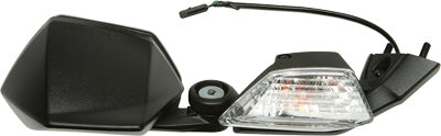 EMGO MIRROR KAW BLACK LT ZX-10 W/SI GNAL 20-97252