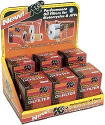 K N OIL FILTER DISPLAY 86-3013