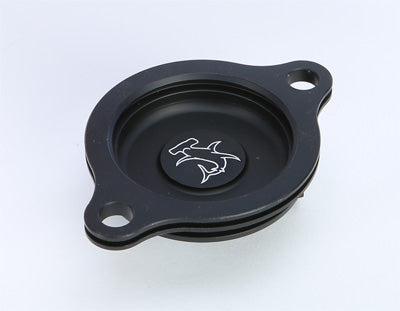 HAMMERHEAD OIL FILTER COVER CRF250R 10-15 BLACK PART# 60-0101-00-60 NEW