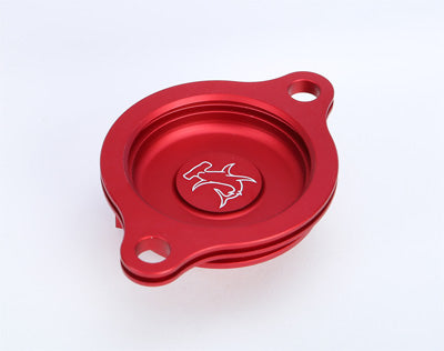 HAMMERHEAD OIL FILTER COVER CRF250R 10-15 RED PART# 60-0101-00-10 NEW
