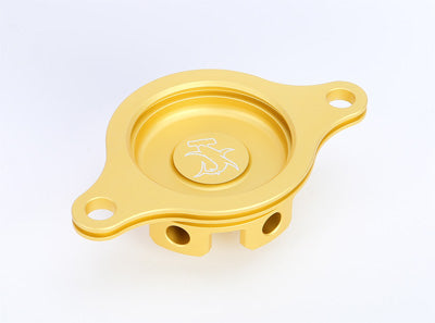HAMMERHEAD OIL FILTER COVER CRF450R 09-14 GOLD PART# 60-0102-00-50 NEW