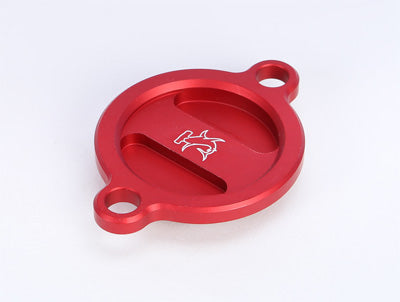 HAMMERHEAD OIL FILTER COVER KTM250/350 RED PART# 60-0563-00-10 NEW