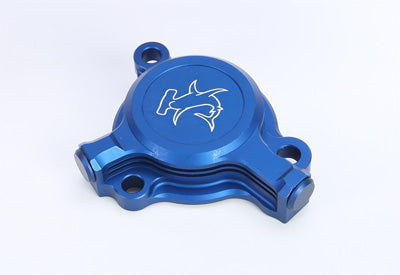 HAMMERHEAD OIL FILTER COVER YZ250F 03-13 BLUE PART# 60-0222-00-20 NEW