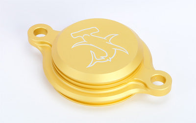 HAMMERHEAD Oil Filter Cover Yz250/450F 10-15 Gold PART NUMBER 60-0221-00-50