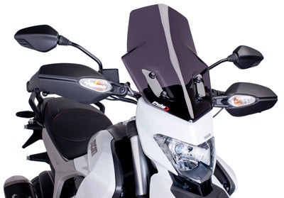 PUIG TOURING WINDSCREEN DK SMOKE 6492F