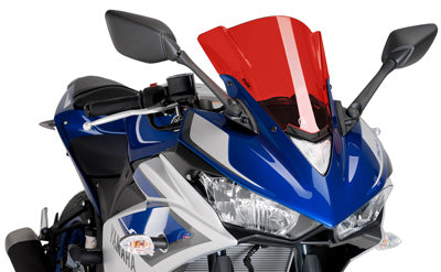PUIG Racing Windscreen Red PART NUMBER 7649R
