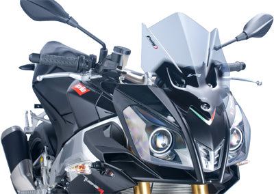 PUIG RACING WINDSCREEN (SMOKE) PART# 5647H NEW