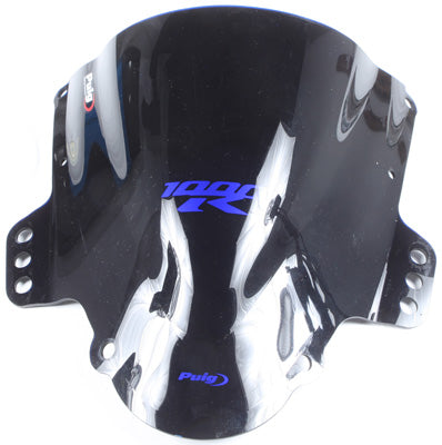 PUIG RACING WINDSCREEN BLK PART# 2072N NEW