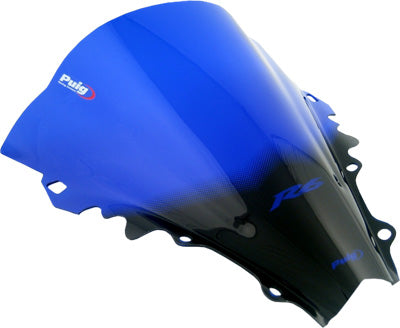 PUIG 2006-2007 Yamaha YZF-R6 RACING SCREEN BLUE 4059A