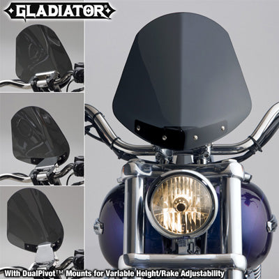 National Cycle GLADIATOR STD MOUNT CHR LIGHT TINT # N2700 NEW