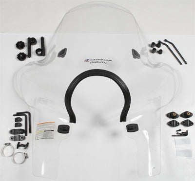 NATIONAL CYCLE PLEXIFAIRING 3 WINDSHIELD FAIRING CLEAR 7/8" PART NUMBER N8693-01