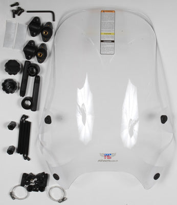 NATIONAL CYCLE STREET SCREEN CLEAR 1" PART# N25012