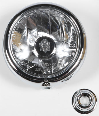 NATIONAL CYCLE LIGHT ASSEMBLY CHROME SHELL HA LOGEN H3 BULB PART# 90-910505-000