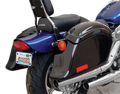 NATIONAL CYCLE CRUISELINER SADDLEBAGS POCKETBACK STYLE (BLACK) PART# N1100 NEW