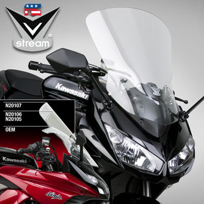National Cycle VSTREAM KAWA NINJA Z1000SX LT TINT # N20106 NEW