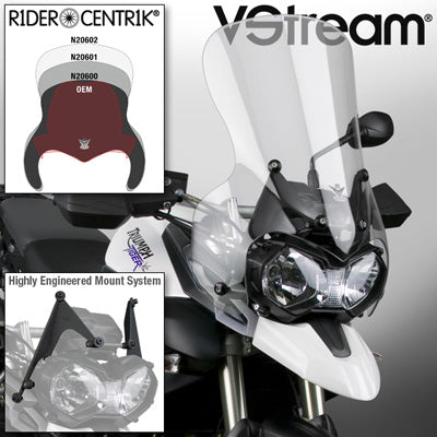 National Cycle VSTREAM SPORT/TOUR SCREEN LIGHT SMOKE REPLACEMENT PART NUMBER N20