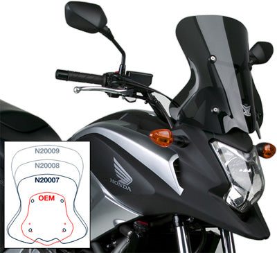National Cycle VSTREAM WINDSHIELD HONDA VT700V/VA # N20002 NEW
