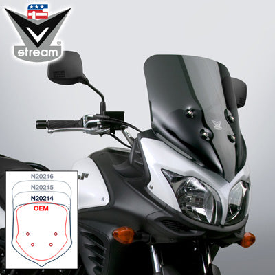 NATIONAL CYCLE VSTREAM SPORT WINDSCREEN (DARK TINT) PART# N20214 NEW