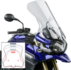 NATIONAL CYCLE VSTREAM W/S TALL CLEAR 1200 EXPLORER PART# N20605 NEW