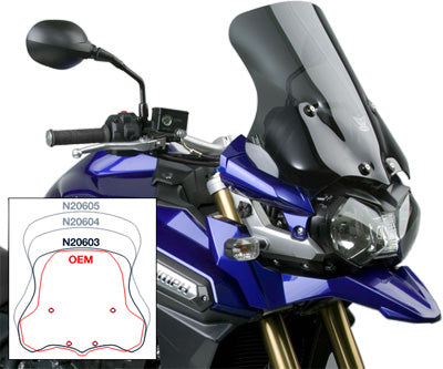 National Cycle VSTREAM TOURING SCREEN CLEAR REPLACEMENT PART NUMBER N20602