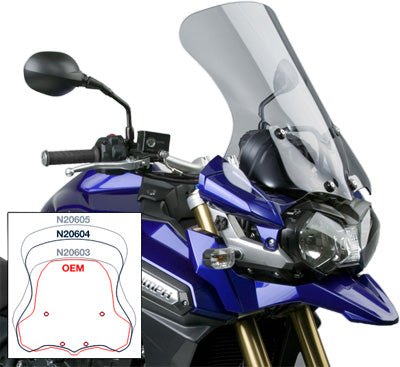National Cycle VSTREAM SPORT SCREEN DARK SMOKE REPLACEMENT PART NUMBER N20603