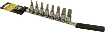 CRUZ TOOLS SOCKET BIT SET 10PC HEX METRIC PART# ME38HBS