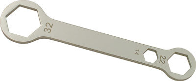 CRUZ TOOLS COMBO AXLE WRENCH 14X22X32MM PART# AW142232 NEW