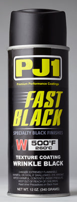 PJ1 WRINKLE BLACK 11OZ PART# 16-WKL