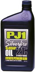 PJ1 PJ1 SILVERFIRE INJECTOR 2T SYNTHET IC BLEND OIL LITER Jul-32 PART NUMBER Jul