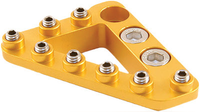 HAMMERHEAD ALUMINUM REAR BRAKE LEVER TIP (GOLD) PART# 02-0000-20-50 NEW