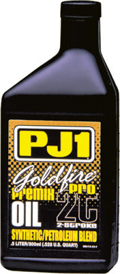 PJ1 GOLDFIRE PRO PREMIX 2T OIL 1/2 -LITER 16-Aug