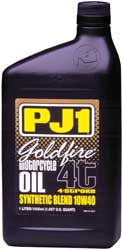 PJ1 GOLDFIRE SYNTHETIC BLEND MOTOR OIL 4T 20W-50 LITER Sep-50