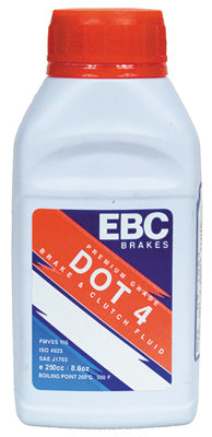 EBC DOT 4 BRAKE FLUID PART# DOT-4 EACH