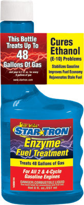 STAR BRITE ENZYME FUEL TREATMENT 8OZ 48/P K W/FLOOR DISPLAY PART# 14649