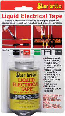 STAR BRITE LIQUID ELECTRICAL TAPE RED 4 OZ 84105