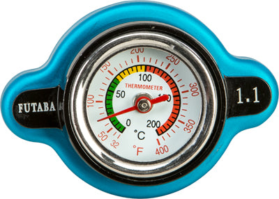 FIRE POWER FIRE POWER RADIATOR CAP WITH TEMPERATURE GAUGE 12314524