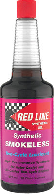 RED LINE 2 STROKE SMOKELESS OIL 16OZ 40903