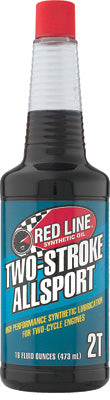 RED LINE 2 STROKE ALL SPORT OIL 16OZ PART# 40803