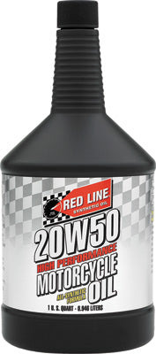RED LINE 4T MOTOR OIL 20W-50 1QT PART# 42504