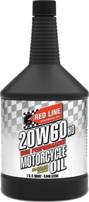 RED LINE 4T MOTOR OIL 20W-60 1QT 12604