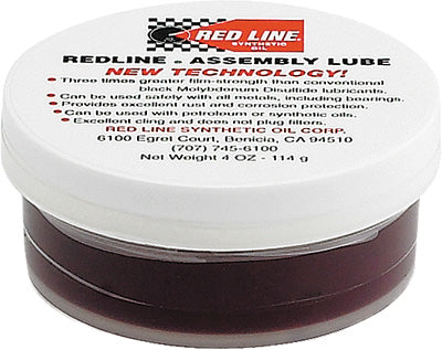 RED LINE ASSEMBLY LUBE 4OZ 80312
