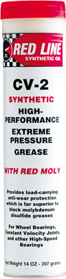 RED LINE CV-2 GREASE W/MOLY 14OZ TUBE PART# 80402